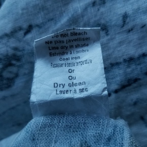 Logica Made in Italy Linen Top~L - Picture 7 of 8